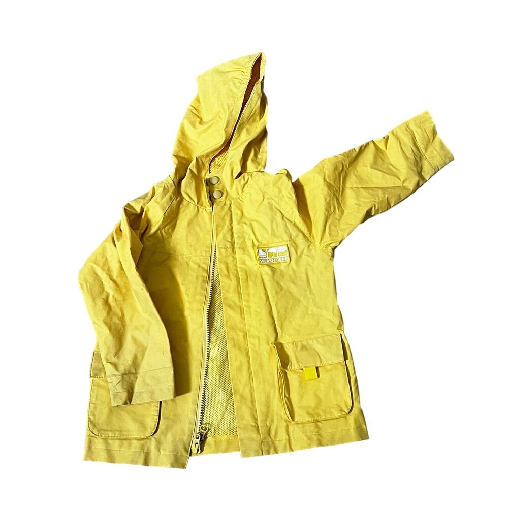 Wonderkids yellow kids raincoat